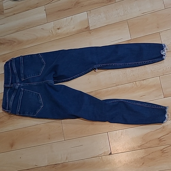 Old Navy women's size 0 super skinny extra high rise jeans - Picture 5 of 7